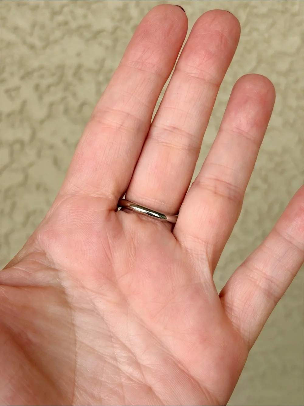 Classic Silver Pearl Open Ring